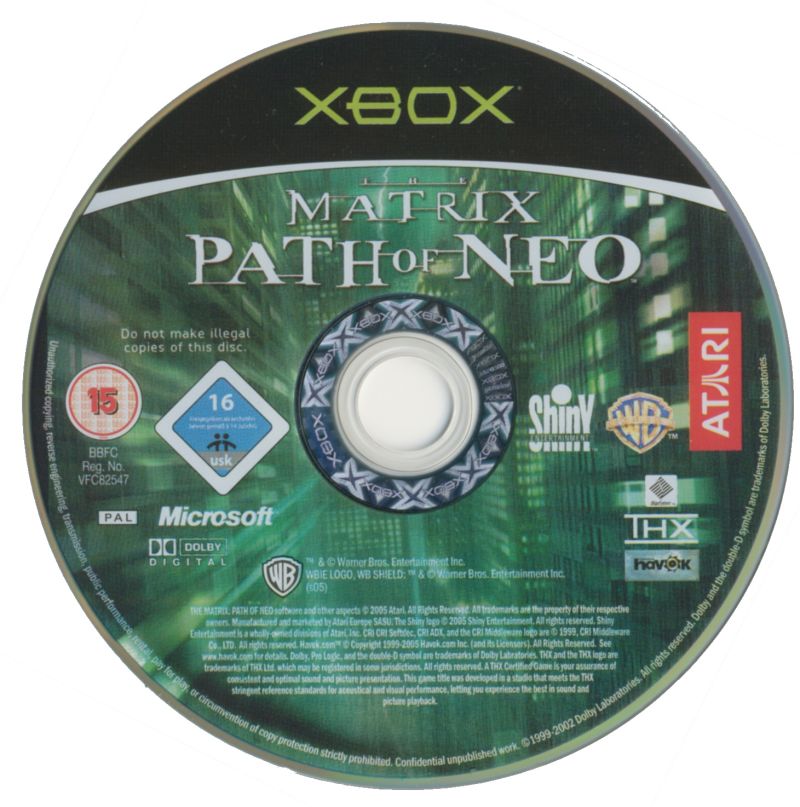 xbox cover art the matrix path of neo